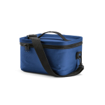 Kühltasche aus recyceltem Kunststoff mit zwei Tragegriffen, 7,5 l farbe blau