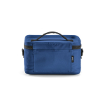 Kühltasche aus recyceltem Kunststoff mit zwei Tragegriffen, 7,5 l farbe blau Ansicht von hinten