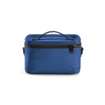 Kühltasche aus recyceltem Kunststoff mit zwei Tragegriffen, 7,5 l farbe blau Ansicht von vorne