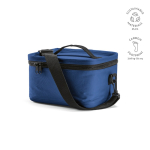 Kühltasche aus recyceltem Kunststoff mit zwei Tragegriffen, 7,5 l farbe blau