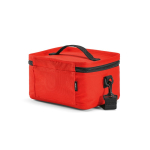 Kühltasche aus recyceltem Kunststoff mit zwei Tragegriffen, 7,5 l farbe rot zweite Ansicht