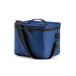 Isolierte Kühltasche aus recyceltem Kunststoff mit großer Öffnung, 10 l farbe blau