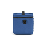 Isolierte Kühltasche aus recyceltem Kunststoff mit großer Öffnung, 10 l farbe blau dritte Ansicht