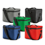 Isolierte Kühltasche aus recyceltem Kunststoff mit großer Öffnung, 10 l