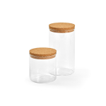 Vorratsglas aus Borosilikatglas mit Korkdeckel, 1 l farbe transparent dritte Ansicht