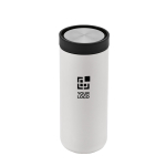 Reisebecher aus recyceltem Edelstahl mit Doppelwand, 340 ml Hauptansicht