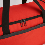 Wasserdichte Sporttasche aus recyceltem Kunststoff mit verstecktem Fach, 50 l farbe rot zweite Detailansicht