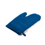 Ofenhandschuh aus recycelter Baumwolle mit separatem Daumen, 220 g/m² farbe blau