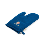 Ofenhandschuh aus recycelter Baumwolle mit separatem Daumen, 220 g/m² farbe blau
