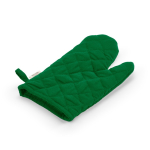 Ofenhandschuh aus recycelter Baumwolle mit separatem Daumen, 220 g/m² farbe grün zweite Ansicht