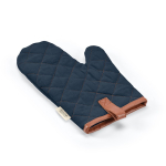 Robuster Ofenhandschuh aus recycelter Baumwolle mit separatem Daumen, 280 g/m² farbe marineblau zweite Ansicht