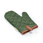 Robuster Ofenhandschuh aus recycelter Baumwolle mit separatem Daumen, 280 g/m² farbe militärgrün zweite Ansicht