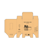 Wiederverwendbare Lunchbox aus Borosilikatglas und Bambus, 480 ml