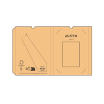A5-Notizbuch mit Softcover aus Hanf und gepunkteten Seiten