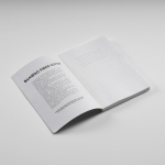 A5-Notizbuch mit Softcover aus Bambusfaser und gepunkteten Seiten farbe hellbraun zweite Ansicht der Umgebung