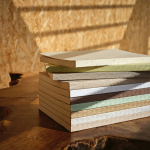 A5-Notizbuch mit Softcover aus Kaffeeresten und gepunkteten Seiten