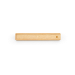Kugelschreiber aus Bambus und recyceltem Edelstahl mit blauer Tinte zweite Ansicht