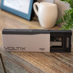 Powerbank aus recyceltem Kunststoff mit LED-Anzeige 10.000 mAh