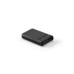 Powerbank aus recyceltem Kunststoff mit Schnellladefunktion, 6.000 mAh farbe schwarz zweite Ansicht