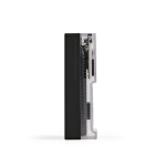 Powerbank aus recyceltem Kunststoff mit LED-Anzeige 20.000 mAh farbe schwarz sechste Ansicht