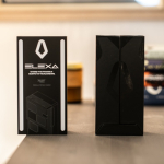Powerbank aus recyceltem Kunststoff mit LED-Anzeige 20.000 mAh