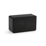 Kabelloser Lautsprecher aus recyceltem Kunststoff mit LCD-Display, 15 W farbe schwarz zweite Ansicht