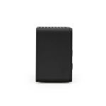 Kabelloser Lautsprecher aus recyceltem Kunststoff mit LCD-Display, 15 W farbe schwarz vierte Ansicht
