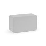 Kabelloser Lautsprecher aus recyceltem Kunststoff mit LCD-Display, 15 W farbe silber zweite Ansicht
