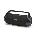 Wasserfester kabelloser Lautsprecher aus recyceltem Kunststoff, 40 W farbe schwarz