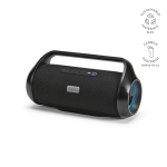 Wasserfester kabelloser Lautsprecher aus recyceltem Kunststoff, 40 W farbe schwarz