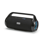 Wasserfester kabelloser Lautsprecher aus recyceltem Kunststoff, 40 W farbe schwarz