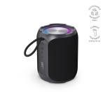 Kabelloser Lautsprecher aus recyceltem Kunststoff mit IPX6-Schutz, 30 W farbe schwarz