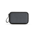 Kabelloser Lautsprecher aus recyceltem Kunststoff, 10 W farbe schwarz Ansicht von hinten
