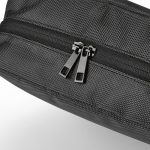 Reise-Kulturbeutel aus recyceltem Polyester mit Haken, 4,5 l farbe schwarz dritte Ansicht
