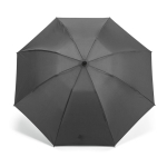 Faltbarer Automatikschirm aus rPET mit Umkehrmechanismus, Ø 101,5 cm farbe dunkelgrau Ansicht von vorne
