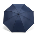 Faltbarer Automatikschirm aus rPET mit Umkehrmechanismus, Ø 101,5 cm farbe marineblau Ansicht von vorne