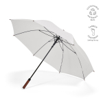 Windfester Golf-Regenschirm mit automatischer Öffnung, Ø 146 cm farbe weiß
