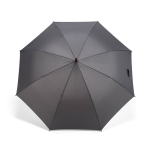 Windfester Golf-Regenschirm mit automatischer Öffnung, Ø 146 cm farbe dunkelgrau Ansicht von vorne