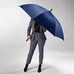 Windfester Golf-Regenschirm mit automatischer Öffnung, Ø 146 cm farbe marineblau zweite Ansicht der Umgebung