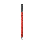 Schirm gegen Sturm aus recyceltem Kunststoff mit geradem Griff, Ø 100 cm farbe rot zweite Ansicht