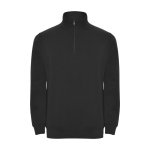 Sweatshirt aus Baumwolle und Polyester, 280 g/m2, Roly farbe schwarz