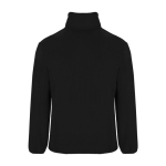 Herren-Fleecejacke aus Polyester mit hohem Kragen, 300 g/m², Roly farbe schwarz zweite Rückansicht