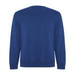 Unisex-Pullover aus Bio-Baumwolle und rPET, 300 g/m2, Roly farbe köngisblau