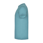 Herren-T-Shirt aus 100% Baumwolle, 155 g/m2, Roly Beagle farbe lagunenblau Seitenansicht