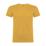 Herren-T-Shirt aus 100% Baumwolle, 155 g/m2, Roly Beagle farbe dunkelgelb