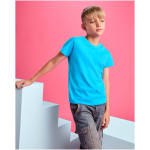 Kinder-T-Shirt aus 100 % Baumwolle mit Rundhals, 155 g/m², Roly farbe pastellblau Lifestyle-Bild