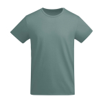 T-Shirt aus Bio-Baumwolle für Herren, 175 g/m2, Roly farbe blaugrau