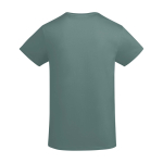 T-Shirt aus Bio-Baumwolle für Herren, 175 g/m2, Roly farbe blaugrau zweite Rückansicht