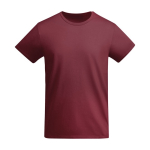T-Shirt aus Bio-Baumwolle für Kinder, 175 g/m2, Roly farbe bordeaux