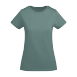 T-Shirt aus Bio-Baumwolle für Damen, 175 g/m2, Roly farbe mintgrün